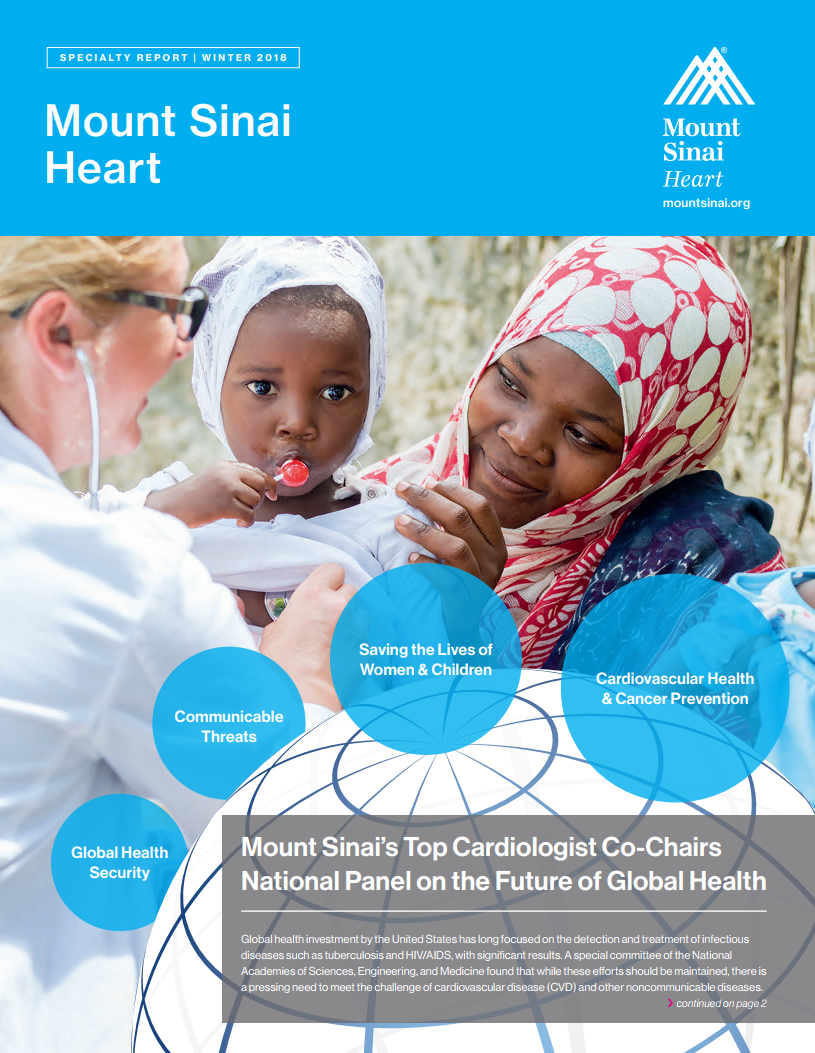 2018 Mount Sinai Heart Specialty Report