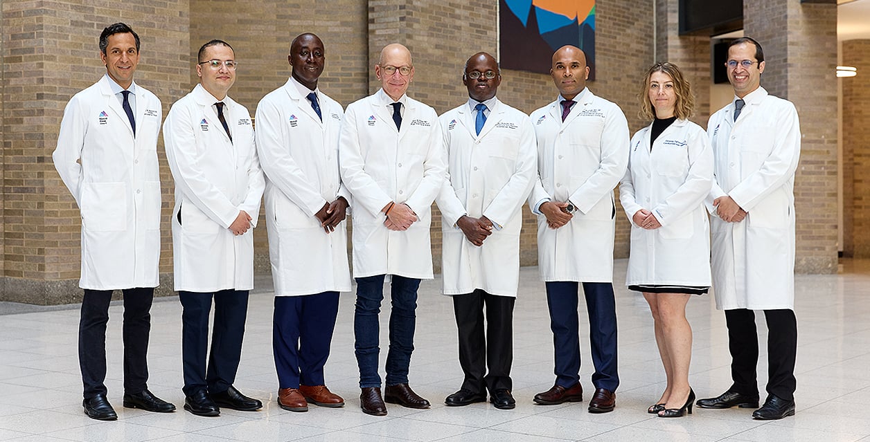 Members of The Mount Sinai Hospital Cardiovascular Surgery leadership team