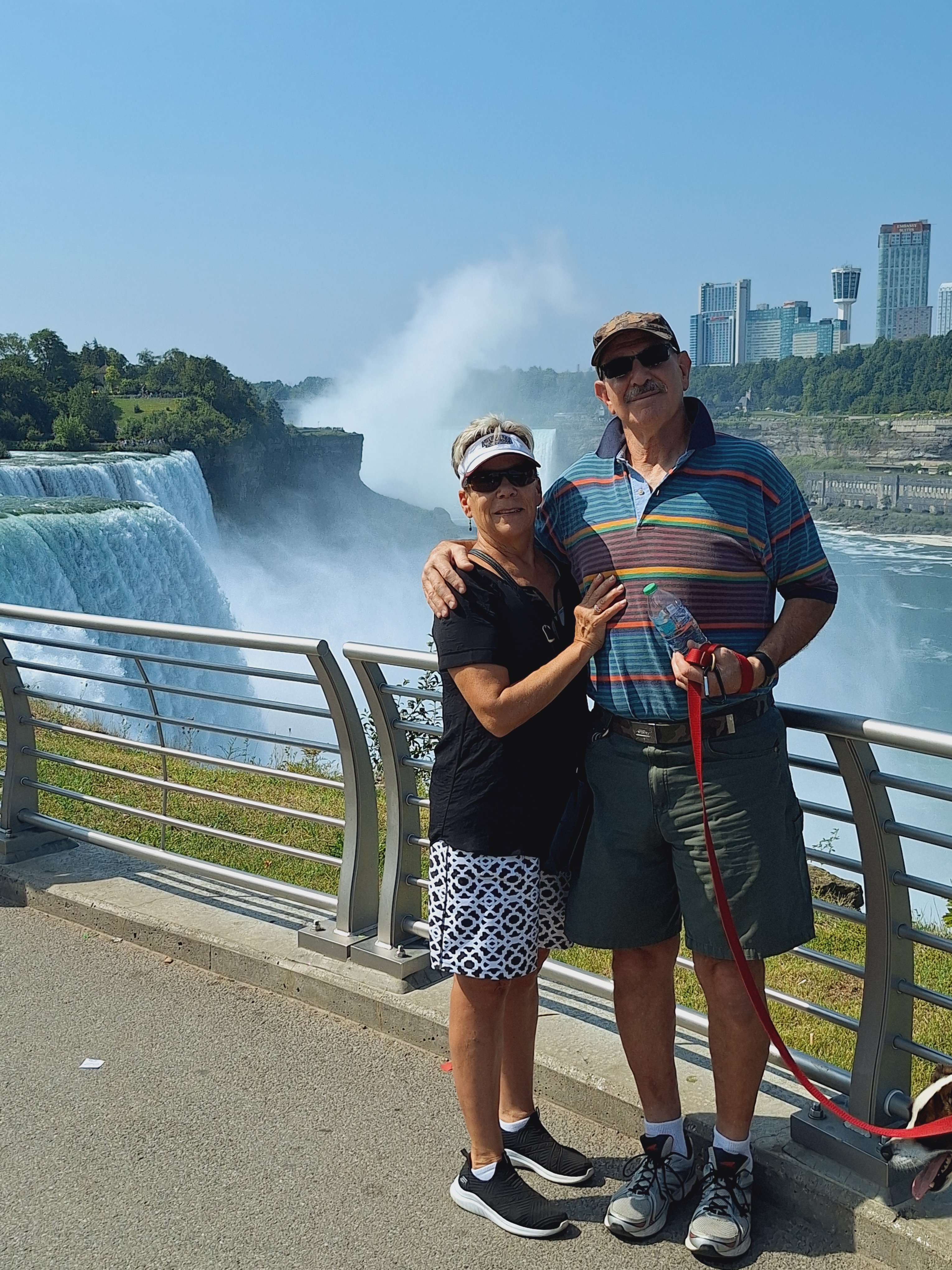 Allen and his wife Jan, one year after surgery.