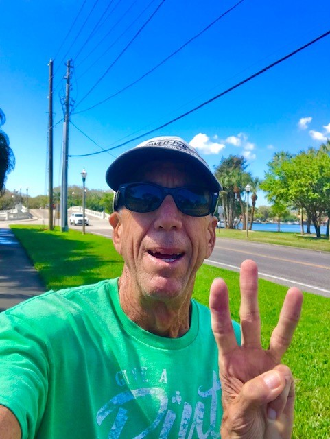 Larry completes a 3 mile walk, 4 weeks after mitral valve repair surgery