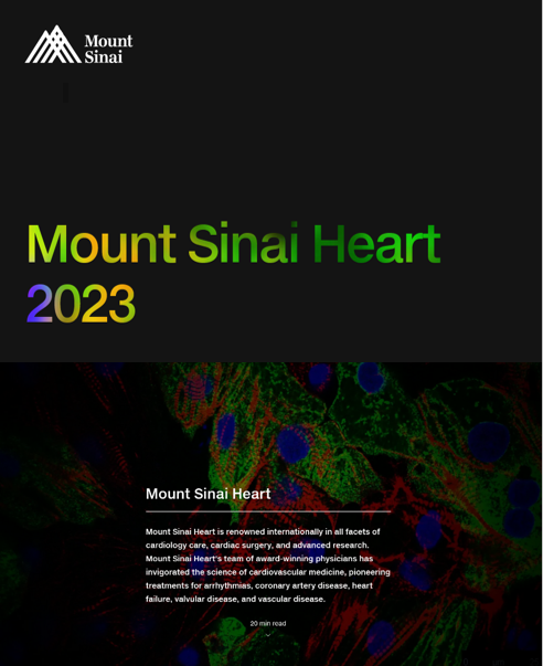 Mount Sinai Heart Specialty Report 2023
