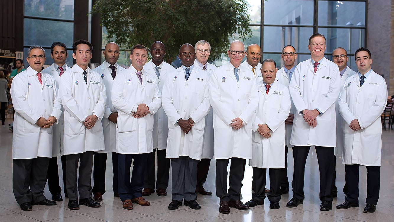 Members of the Mount Sinai cardiac team