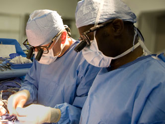 Drs. Adams and Anyanwu perform a complex re-repair