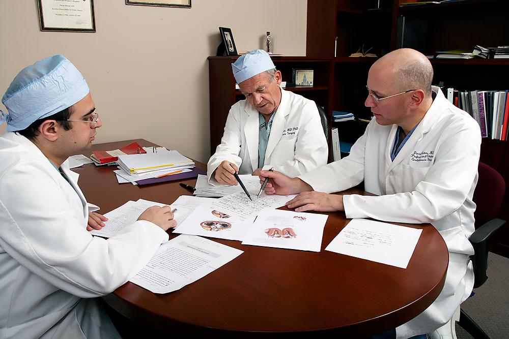 Drs. Carpentier, Adams and Filsoufi collaborate on their textbook