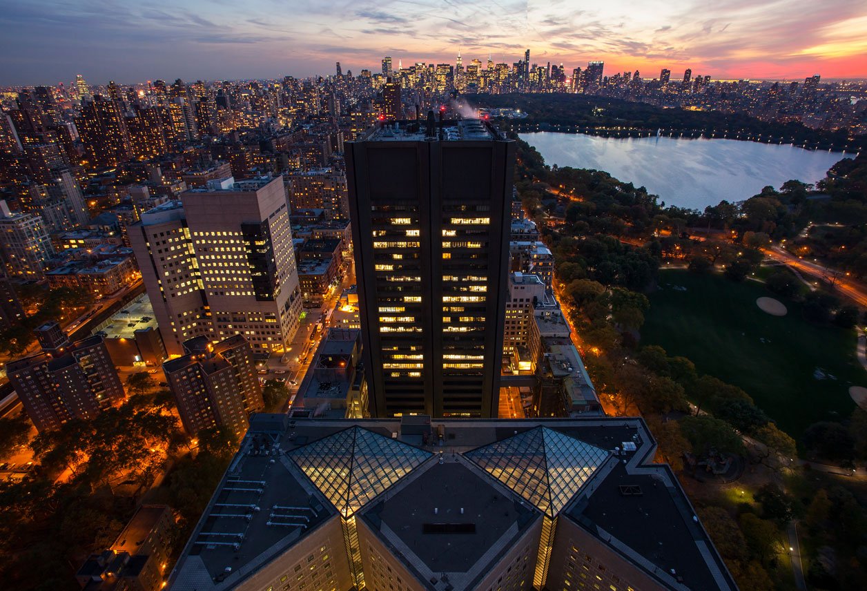 Aerial image of the Mount Sinai Hospital