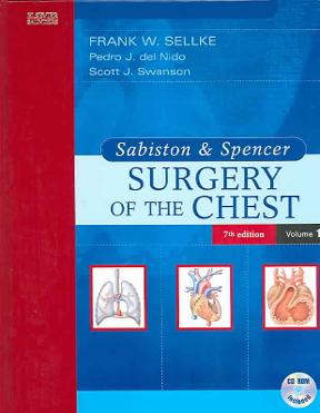 Surgery of the Chest 7th Edition