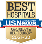2021-22 U.S. News National Best Cardiology and Heart Surgery