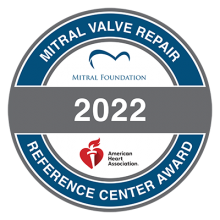 Mitral Valve Repair Reference Center Award 2022