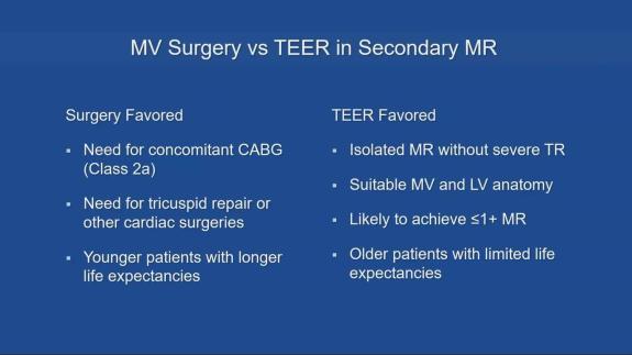 Screen capture of the video Gilbert Tang: Transcatheter Therapies: When I Recommend Surgery