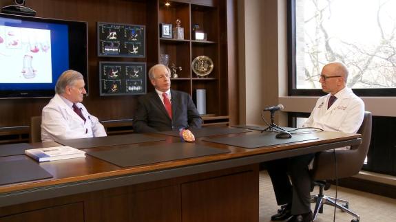 Screen capture of the video Roundtable Discussion - Aortic Disease with Joseph Coselli