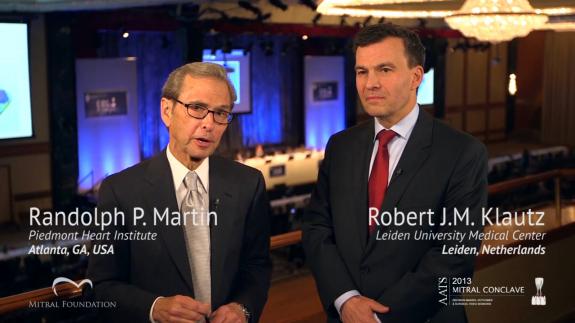 Screen capture of the video Robert Klautz: The current state of Mitral Valve Repair