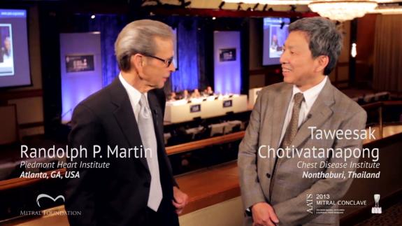 Screen capture of the video Taweesak Chotivatanapong: Rheumatic valve surgery in Asia, the burden of the disease