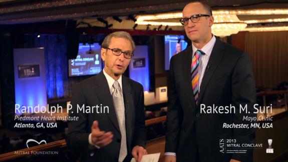 Screen capture of the video Rakesh Suri: The current status of robotic surgery and the recent FDA examination of outcomes