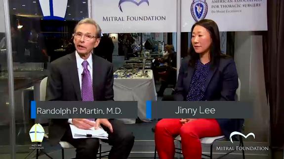Screen capture of the video Jinny Lee: Edwards Lifesciences