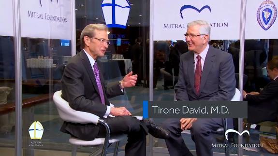 Screen capture of the video Tirone David: Future of Valve Surgery