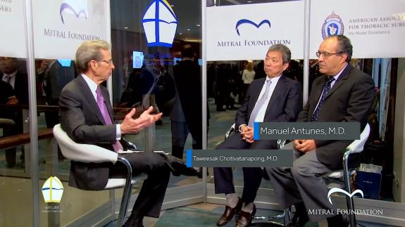 Screen capture of the video Manuel Antunes and Taweesak Chotivatanapong: Rheumatic Heart Disease Around the World