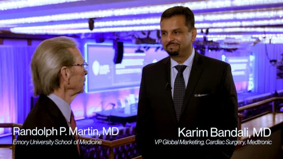 Screen capture of the video Karim Bandali: Medtronic