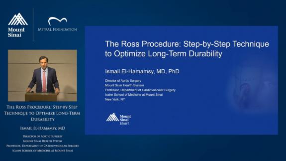 Screen capture of the video The Ross Procedure: Step-by-Step Technique to Optimize Long-term Durability